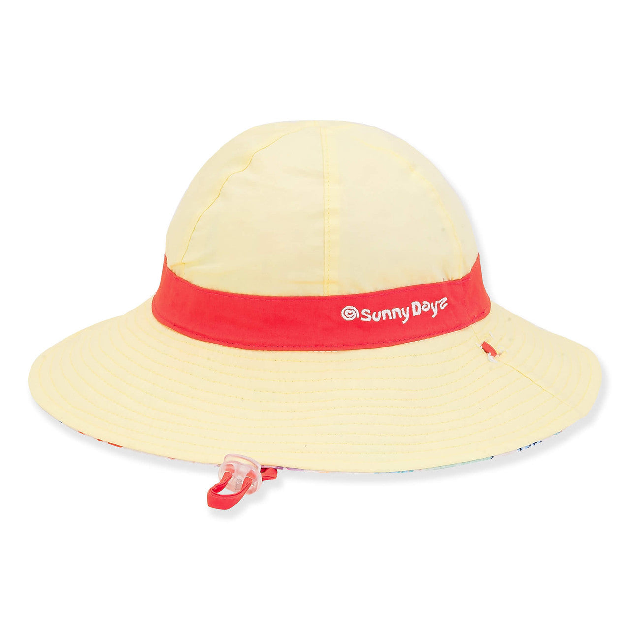 Hat Reversible-White-Beach-Floppy-Poly-Cotton- Chidren -Hk374 