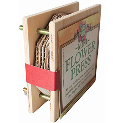 Press Mini Flower Wooden 222025 