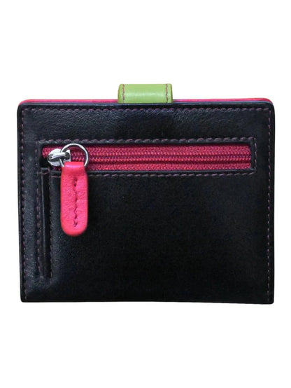 Wallet Mini Asymmetric Card Black Brights 7803