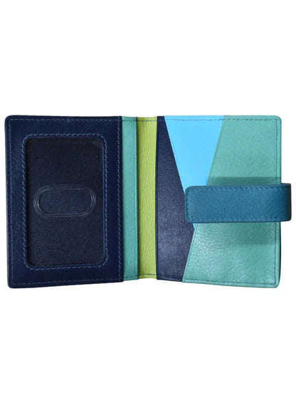 Wallet Mini Asymmetric Card Serenity Multi Colored 7803