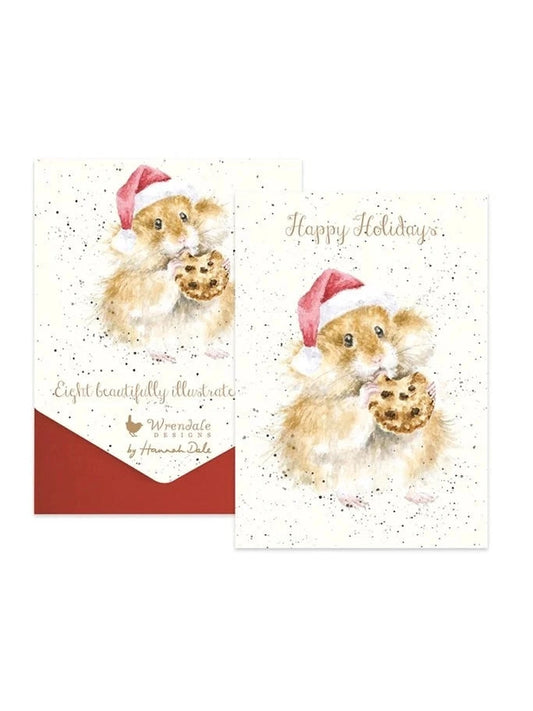 Christmas Card Christmas Cookie 8pk Axncp006 