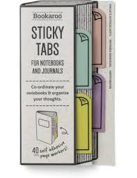 Sticky Tabs Pastels 40pk  Bookaroo 53505 