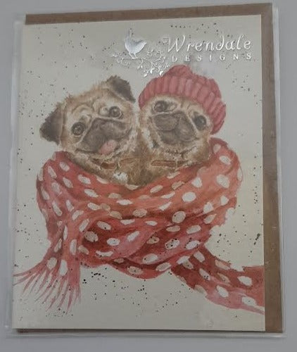 Snug As A Pug-Gift Enclosure Card 