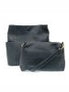 Kayleigh Side Pocket Bucket Bag L8089-67 Dark Cyan 