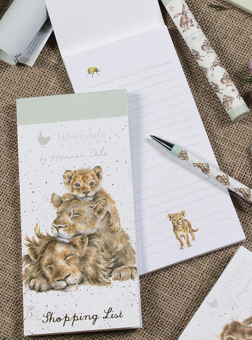 Shopping Notepad - SP025 - Family Pride Lions 