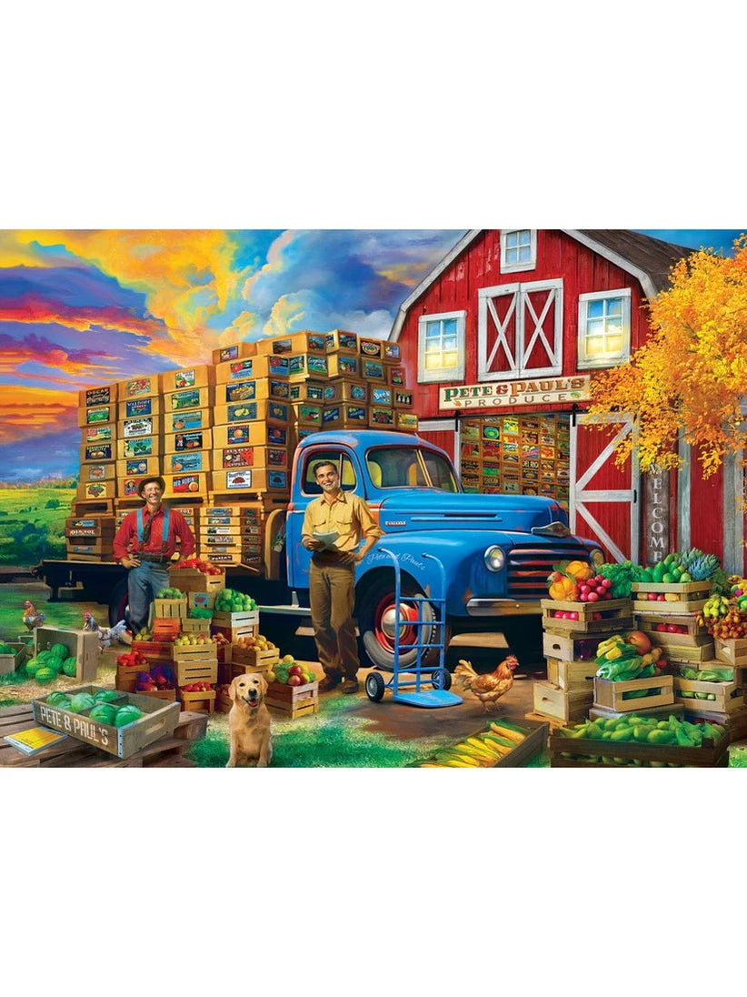 Puzzle 1000 Pc Farm & Country Pete & Pauls Produce 72426 