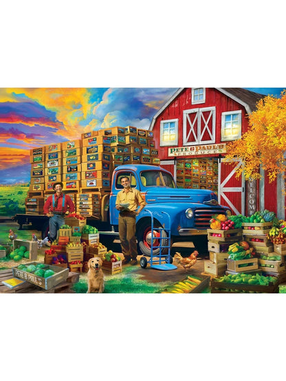 Puzzle 1000 Pc Farm & Country Pete & Pauls Produce 72426 
