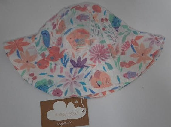 Toddler Sunsuit - Tropical Fish Floral - 1016-S24