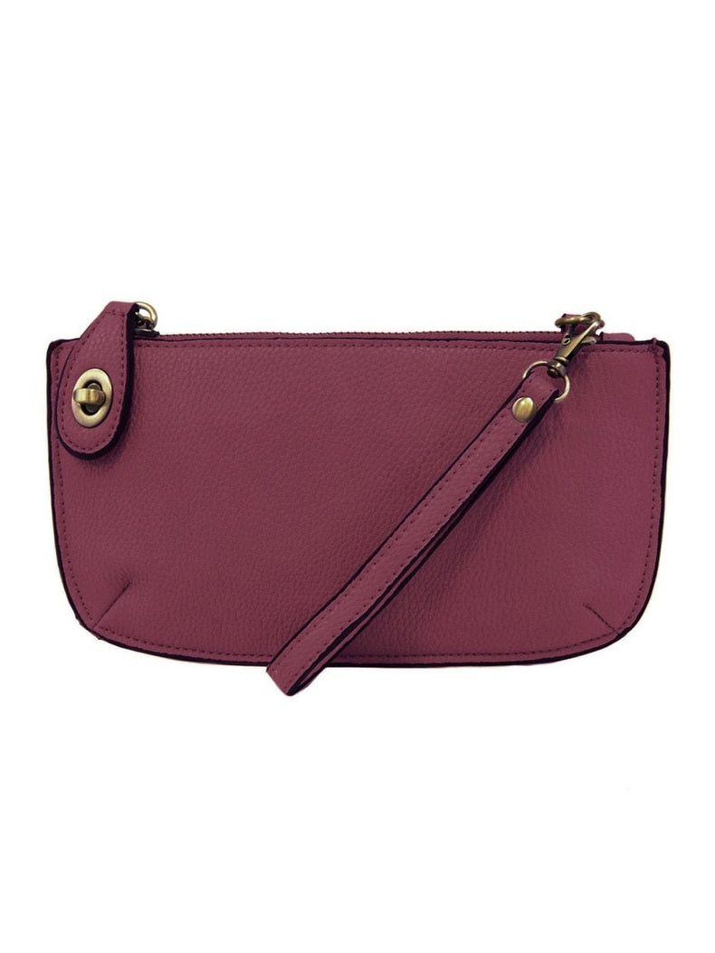 L8000-047 Women's Mini Crossbody Wristlet Clutch Mulberry  Bag 