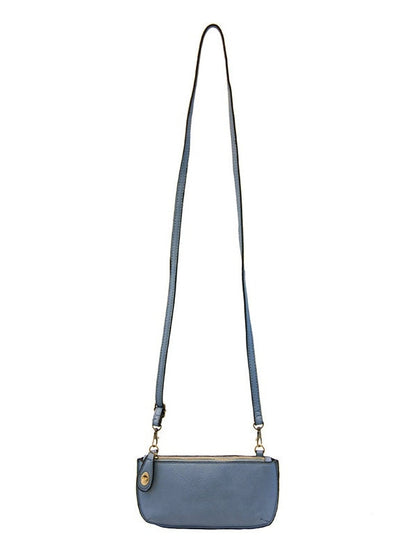 L8000-07 Women's Mini Crossbody Wristlet Clutch Periwinkle  Bag 