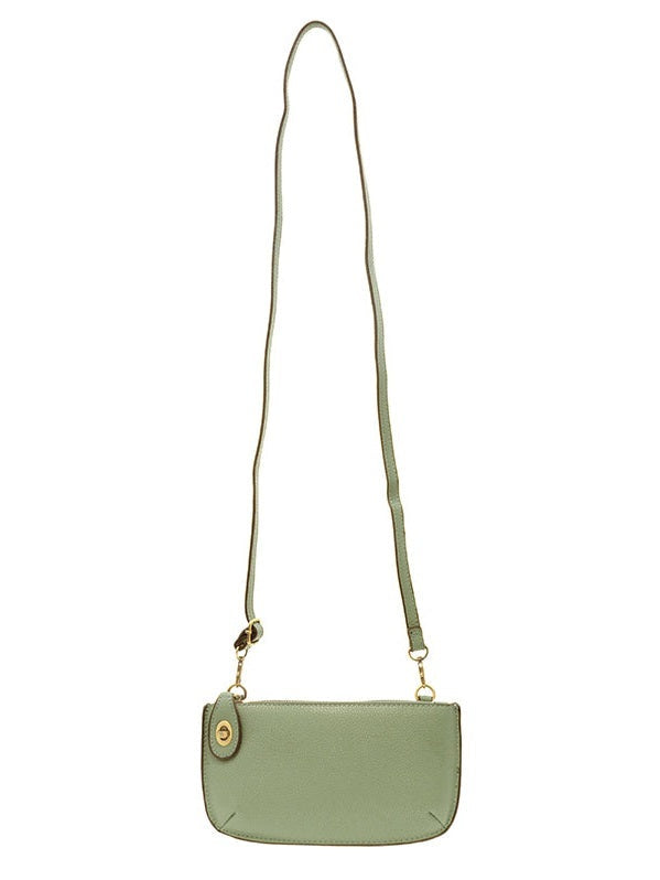 L8000-72 Women's-Mini Crossbody Wristlet Clutch  Bag Sage 