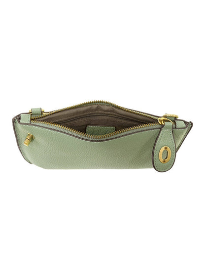 L8000-72 Women's-Mini Crossbody Wristlet Clutch  Bag Sage 