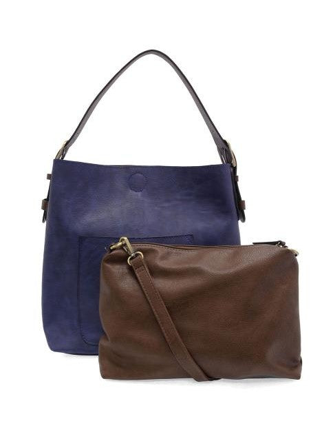 Classic Hobo Bag With Insert&nbsp; Dusk Blue&nbsp; L8008-150