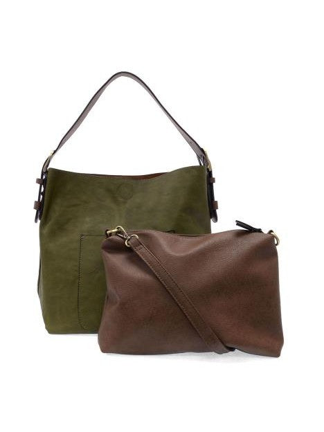 Classic Hobo Bag With Insert Olive Brine&nbsp; L8008-153