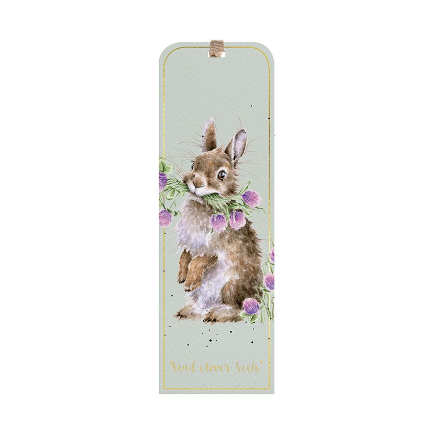 Wrendale Bookmark - Clover Rabbit - 034 