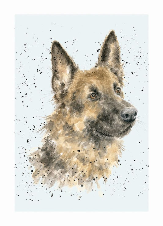 Card - ADR004 - German Shepherd - Dog 