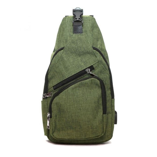 Calla-Daypack Nupouch Antitheft Usb Charging Connector Large Olive 2880 