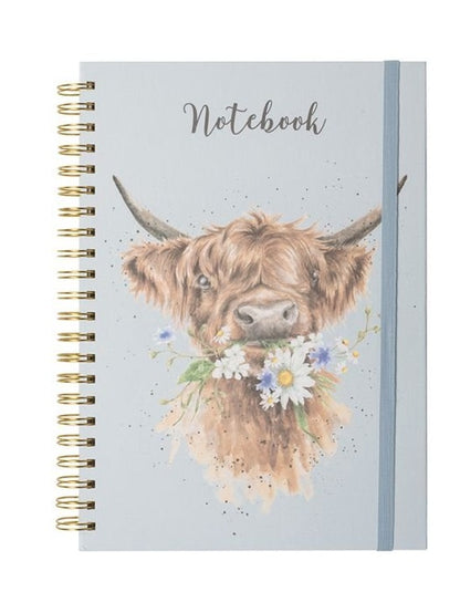 Spiral Notebook Daisy Coo Blue Lhb016 