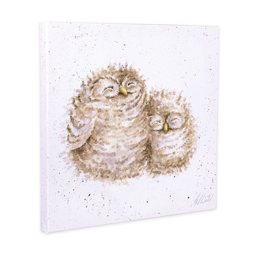 Wrendale Canvas Art ltw-cans002 Words Of Wisdom Owl 