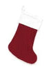 Christmas Stocking Red Velvet 16.5 "m917vl-rdvel