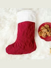 Christmas Stocking Red Velvet 16.5 "m917vl-rdvel