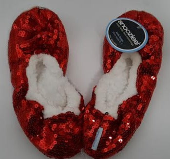 Kidz Classic Red Bling  Non Skid Slipper -Large-Ss 4-5 