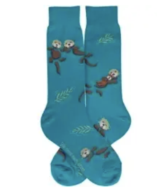 Men's Socks - Novelty, fun, crazy socks - Otter 