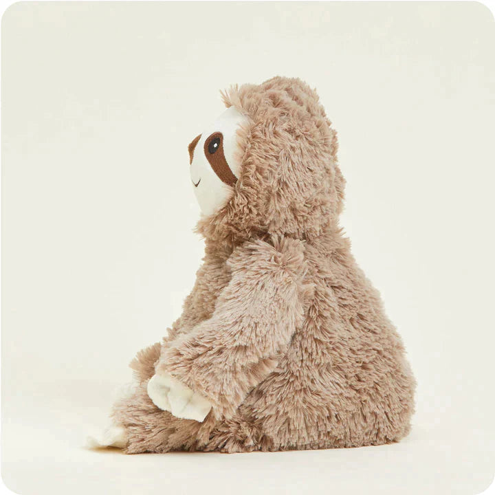 Warmies Brown Sloth - Heatable Stuffed Animals 