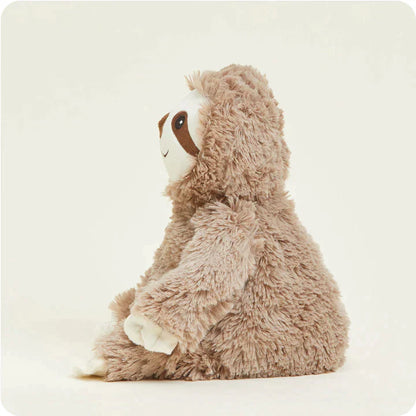 Warmies Brown Sloth - Heatable Stuffed Animals 