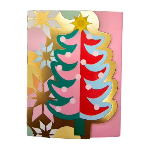 3 x 4 Note Pad  Christmas Tree  38835 