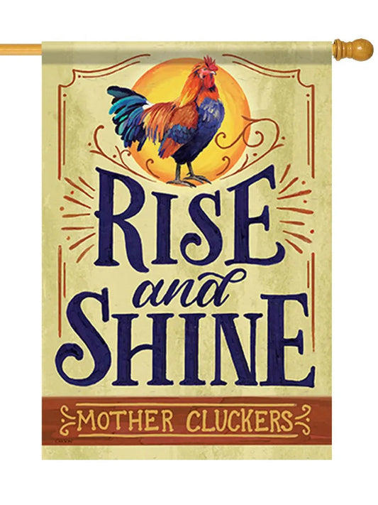 Carson-Garden Flag Double Sided Mother Cluckers 50395