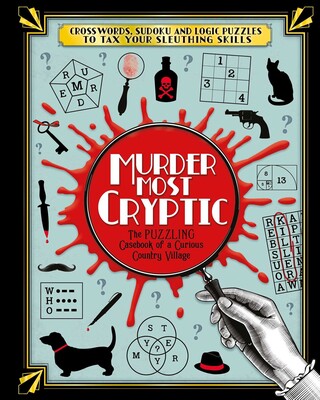Puzzle Book Murder Most Cryptic Mixed Puzzles 391104