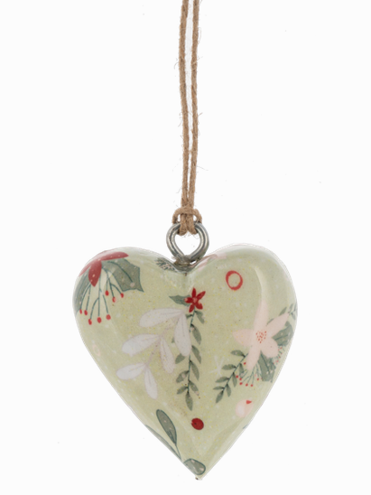 Mini Hearts Christmas Ornament 4 Styles Mx197490