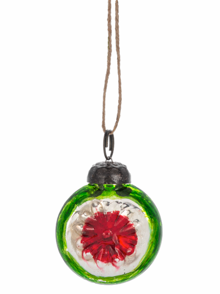 Mini Reflector Glass Christmas Ornament 2 Colors Mx201923
