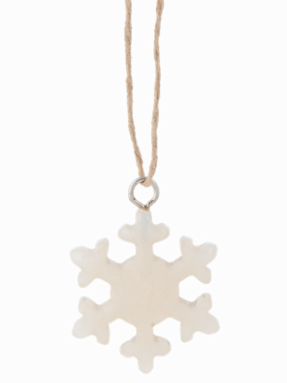 Ganz-Snow Flake Christmas Ornament Resin Mx203491