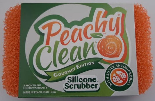 Peachy Clean Silicone Scrubber 