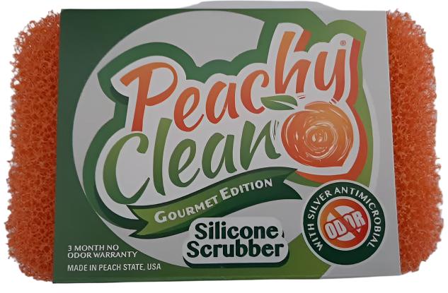 Peachy Clean Silicone Scrubber 