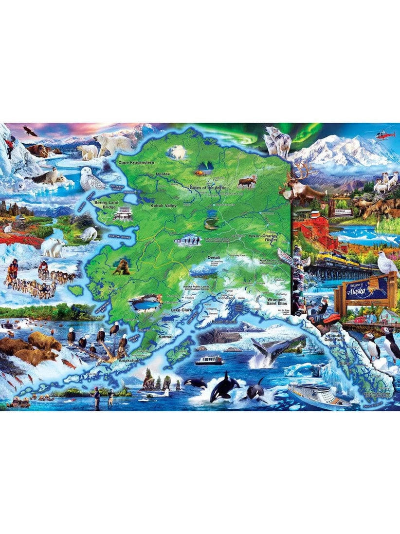 Puzzle 1000 Pc The Last Frontier Alaska 72150.01 
