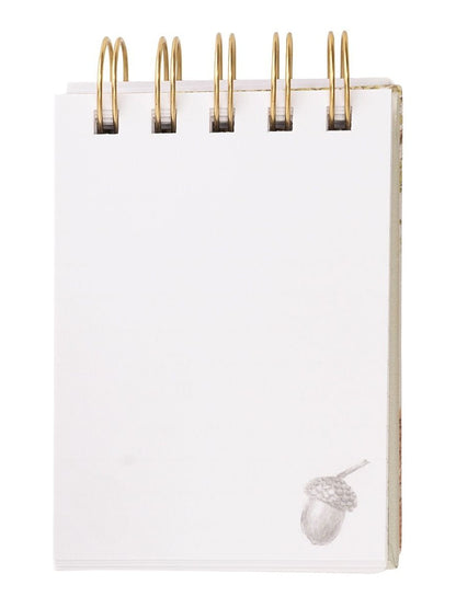 Notebook Spiral Woodland Nature Field 3x5"  Nfn001