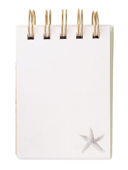 Notebook Spiral Seaside Nature Field 3x5"  Nfn002