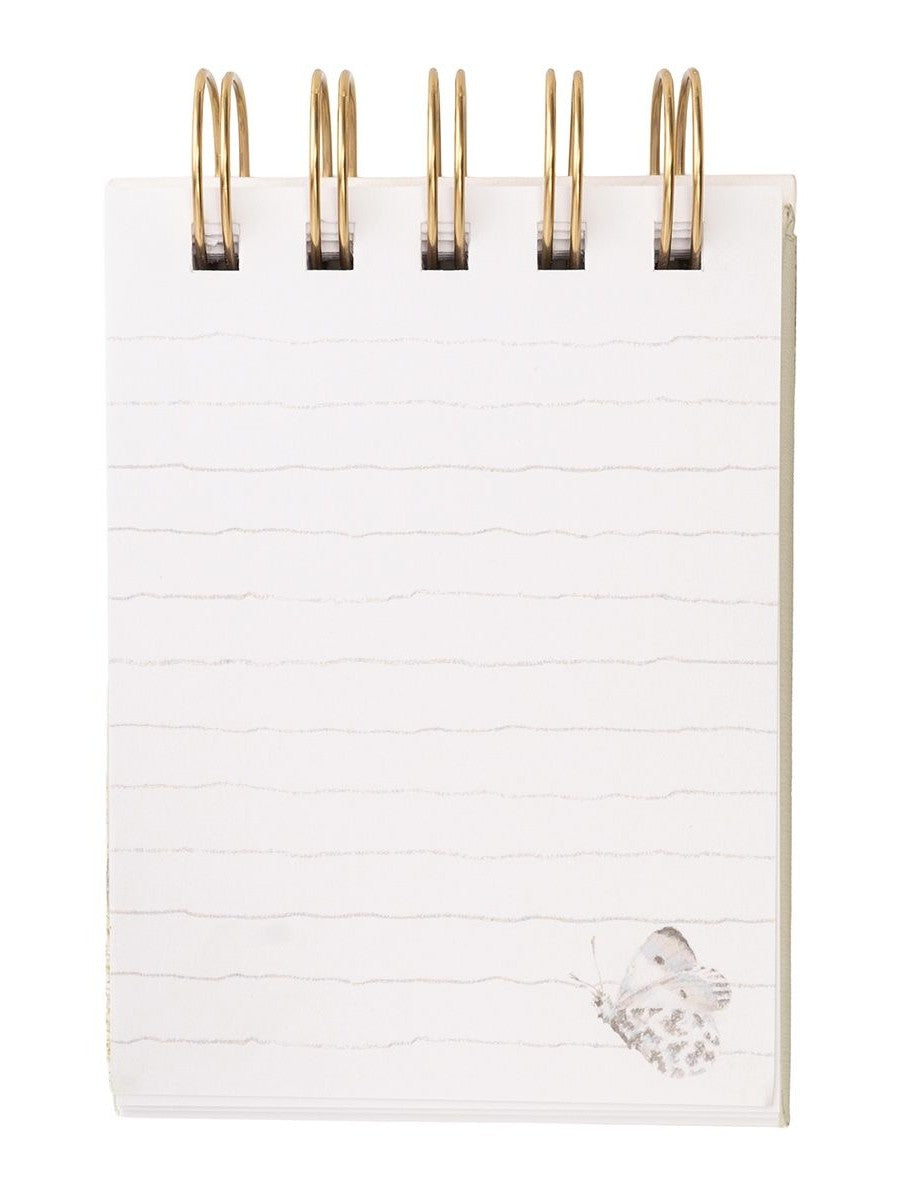 Notebook Spiral Hedgerow  Nature Field 3x5"  Nfn003
