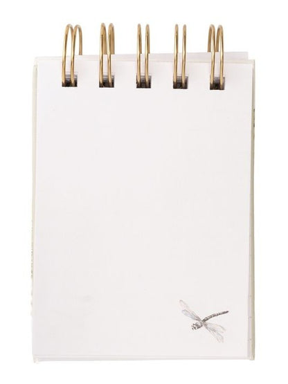 Notebook Spiral River Bank Otter Nature Field 3x5"  Nfn004