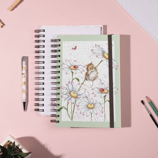 Spiral Notebook (Small) - HB015 - Oops a Daisy Mouse 
