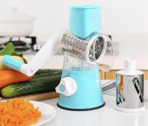 Table Top Drum Grater - Blue - YG806 