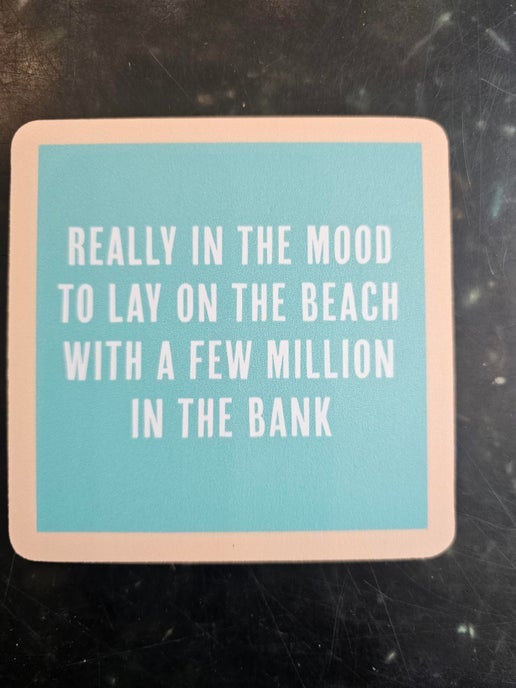 Coasters - Lay on the Beach 