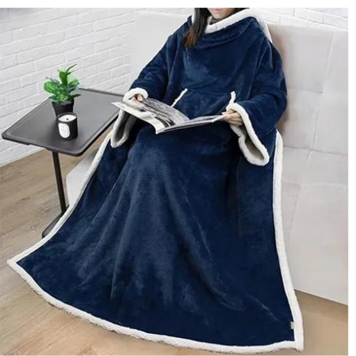 Oversized Sleeved Blanket 