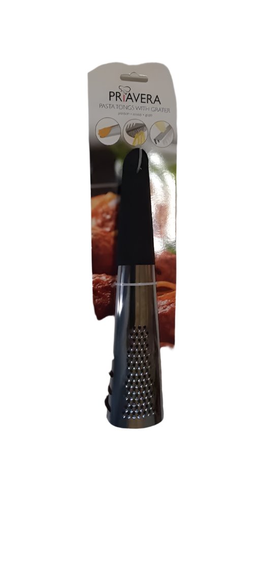 Pasta Tongs With Grater-Privavera-blueoco-pri-0552 PRI-0552 