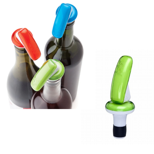 Joie Expand & Seal Bottle Topper - Red, Green, or Blue 