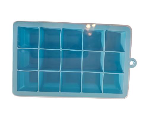 Silicone Ice Cube or Herb Tray - Turquoise 