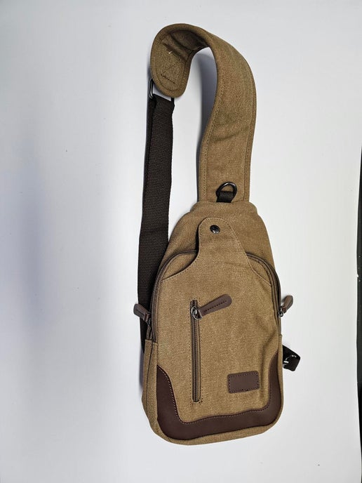 Leather and Canvas - Crossbody Bags - Unisex -  Great quality 